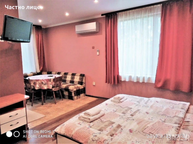 Евтини квартири за почивка на Море във Варна - Стаи, студио - всяка с баня/WC, климатик, тераса, снимка 1