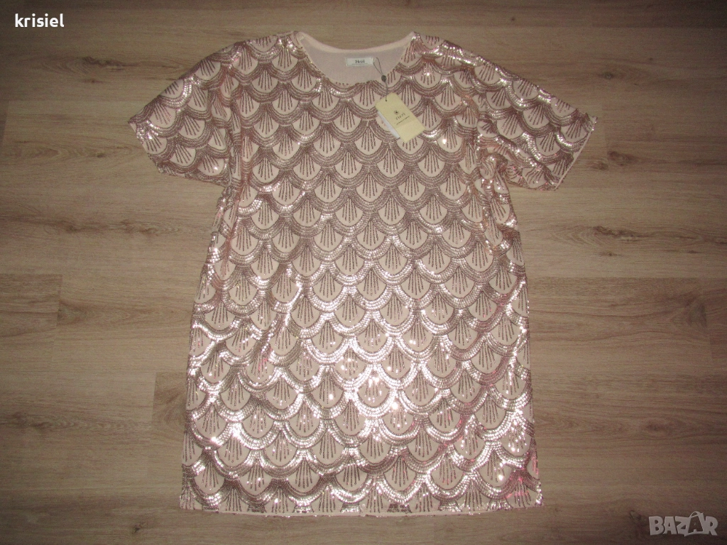 ОФИЦИАЛНА ПРАЗНИЧНА РОКЛЯ--4XL-5XL номер, снимка 1