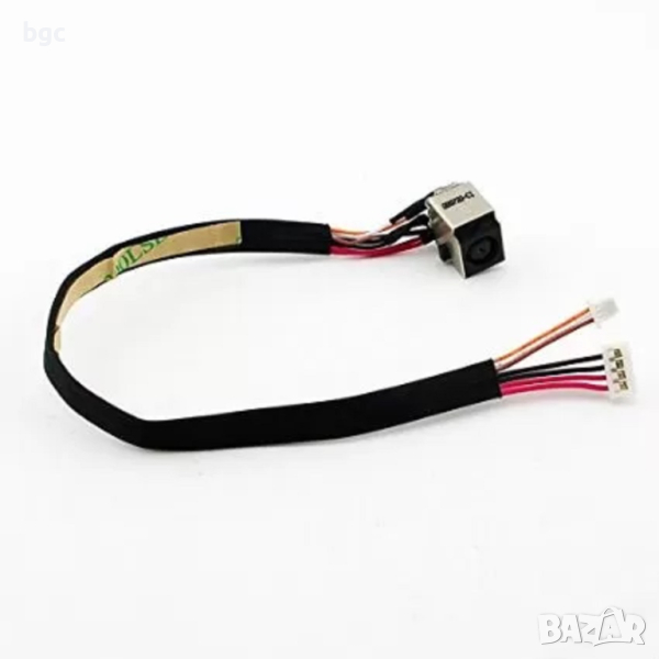 Нова DC JACK Букса с кабел за Лаптопи HP Probook 4510s 4710S, снимка 1
