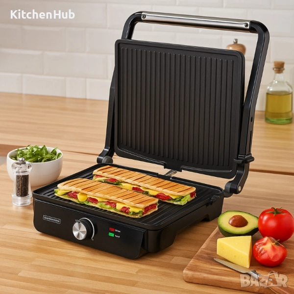 Тостер-грил 2 в 1 Royalty Line RL-PG7937 – 2000W, снимка 1