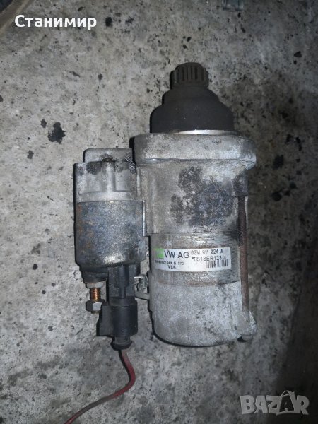 02M 911 024 A, Стартер Фолксваген Пасат B6,2.0 дизел 2008г, ръчка , снимка 1