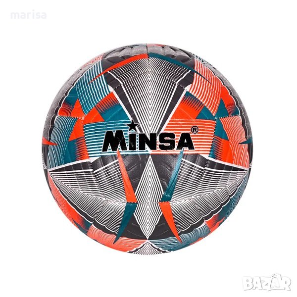 Футболна топка Minsa, Размер 5, варианти Код: 55829-1, снимка 1