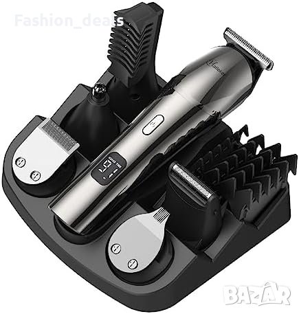 Нов Електрически тример машинка за подстригване на коса брада за мъже, снимка 1