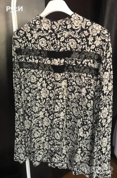 Риза  с полупрозрачен детаил, L, “CO’COUTURE”, снимка 1