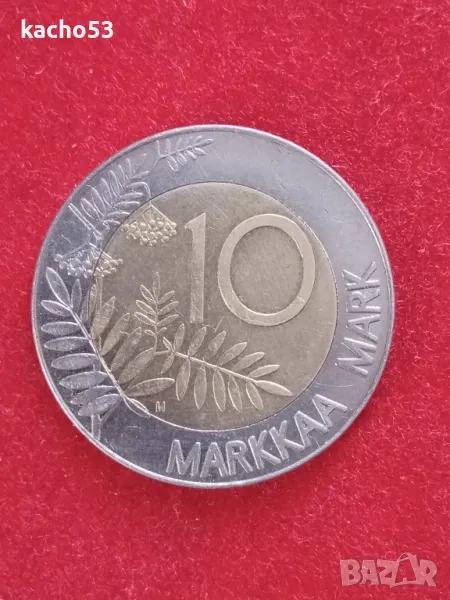 10 марки 1993 г. Финландия, снимка 1