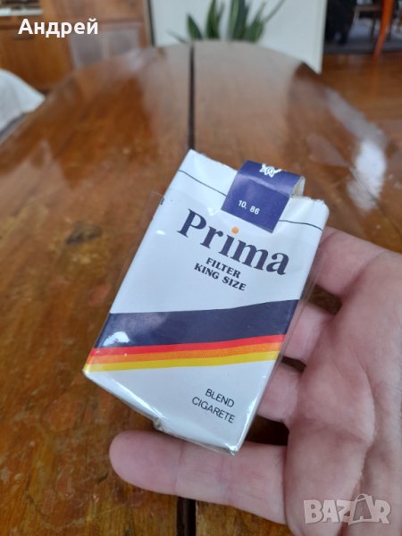 Стара кутия от цигари Prima, снимка 1