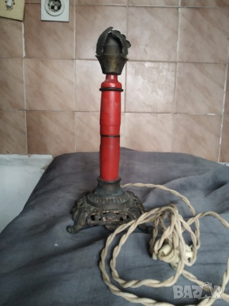 стара настолна лампа , снимка 1