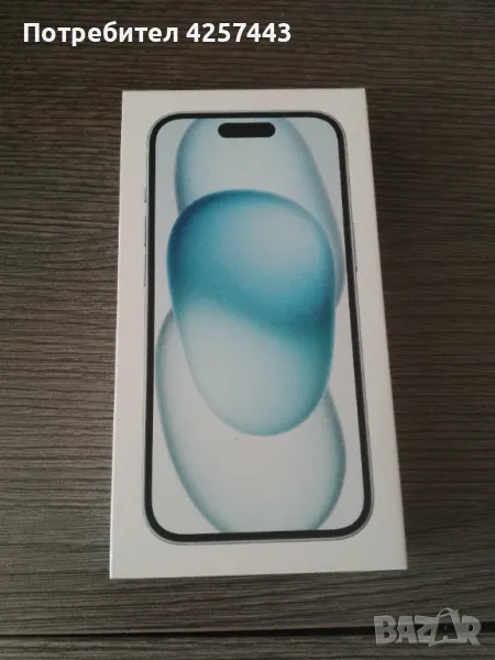 iPhone 15 blue 256 GB, снимка 1