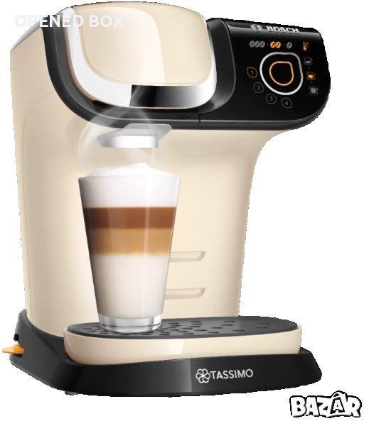 Еспресо машина Bosch Tassimo MY WAY, 1500W, 1.3 L, T-Disc, Технология INTELLIBREW, снимка 1