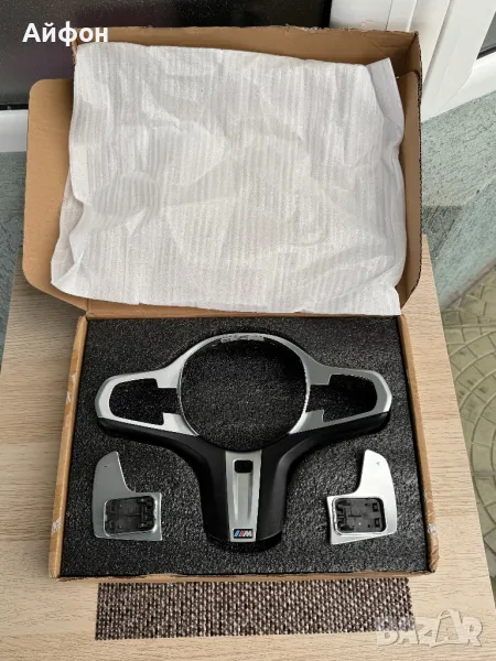 Декоративна лайсна / Пера за волан bmw g30 / g31 / Бленда БМВ, снимка 1