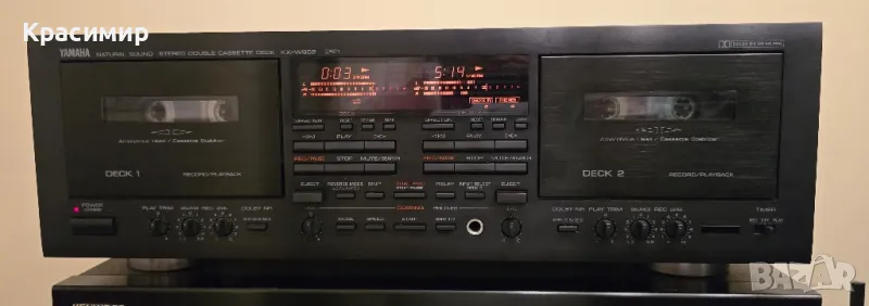Двукасетен дек Yamaha KX-W952, снимка 1