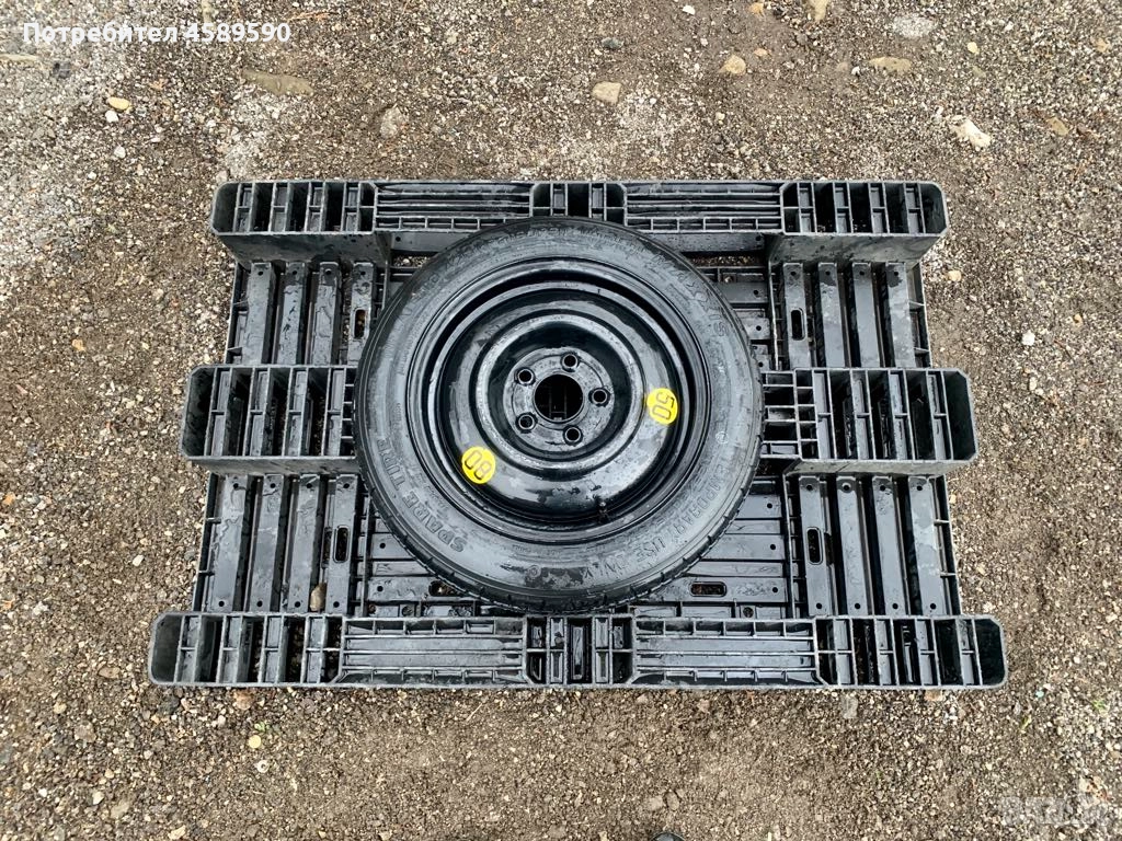 Патерица/Резервна гума 125/80/15 15цола 5x114.3 за Hyundai/Kia, снимка 1