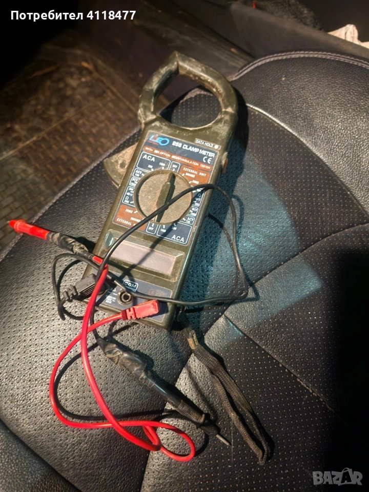 Инструмент клещи за измерване на напрежение , снимка 1
