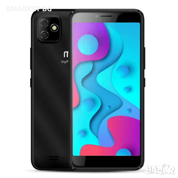 myPhone FUN 9, Черен Мобилен Телефон ( GSM ), снимка 1
