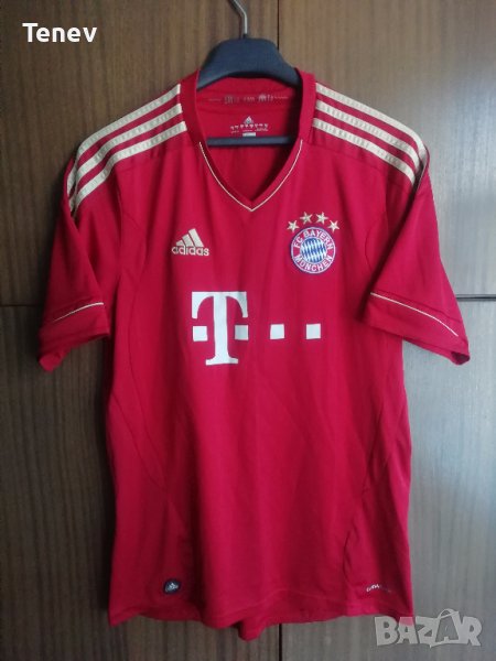 Bayern Munchen Adidas оригинална тениска фланелка размер М Байерн Мюнхен Munich екип , снимка 1