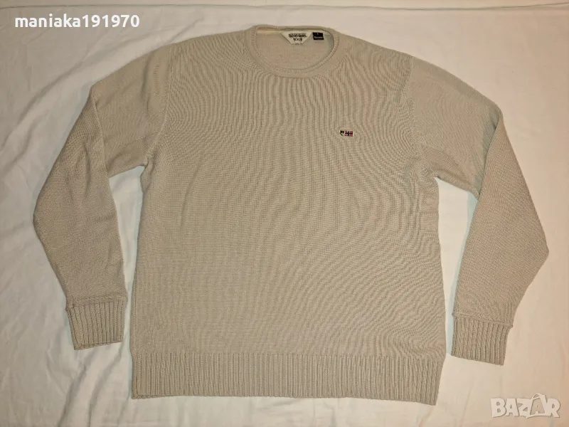 NAPAPIJRI Men's Damavand sweater (L) мъжки пуловер мерино 100% Merino Wool , снимка 1