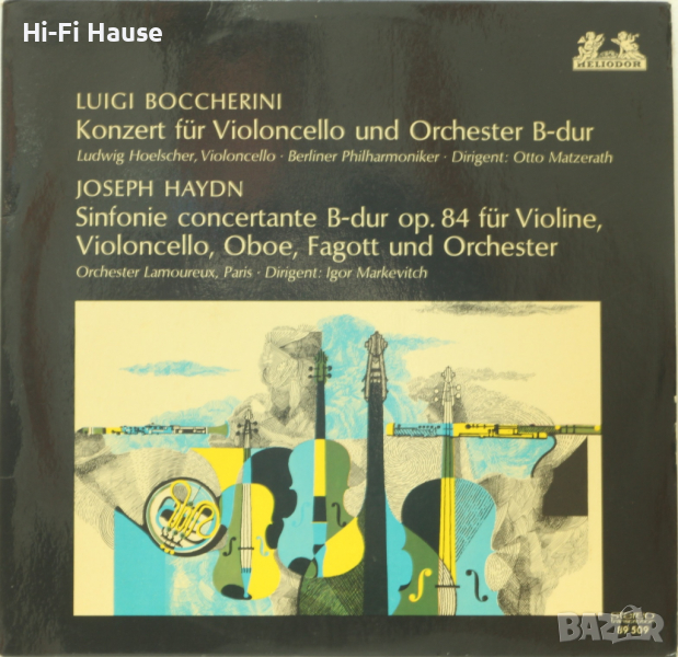 Luigi Boccherini-Грамофонна плоча-LP 12”, снимка 1