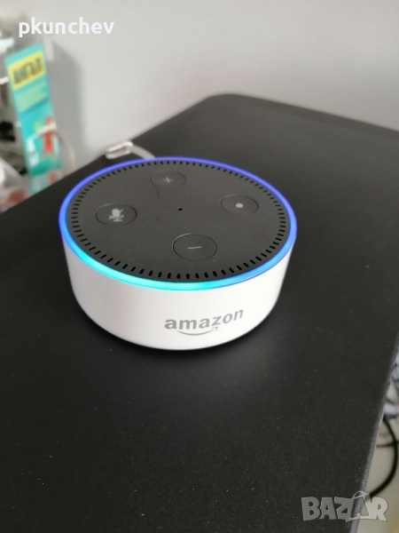 Смарт колонка Amazon Alexa dot gen2, снимка 1