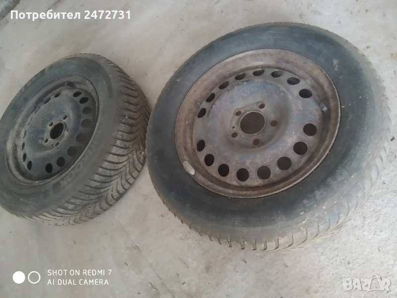 Джанти с гуми за opel 15", снимка 1