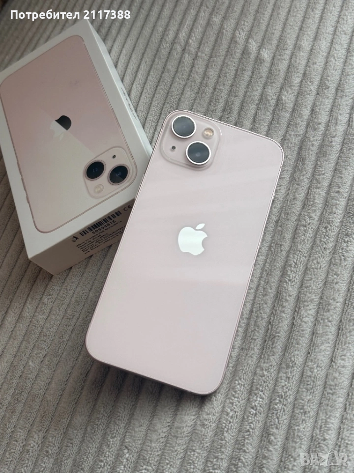 iPhone 13 pink 128 gb , снимка 1