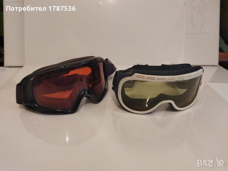 Два бр. Скиорски очила състояние -стари. Използвани, снимка 1