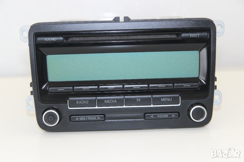 CD RADIO Seat Altea facelift (2009-2015г.) 5P0035186 / 5P0 035 186 / касетофон, снимка 1