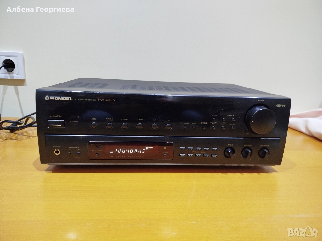 Усилвател PIONEER SX -304 RDS, снимка 1