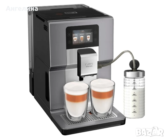 Кафеавтомат, Krups EA875E10 Esp Intuition Pref+ Milk Pot, снимка 1