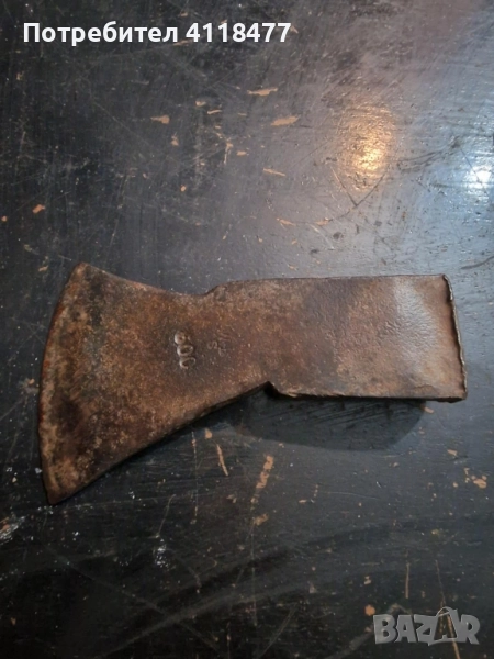Стар немски топор 600гр., снимка 1