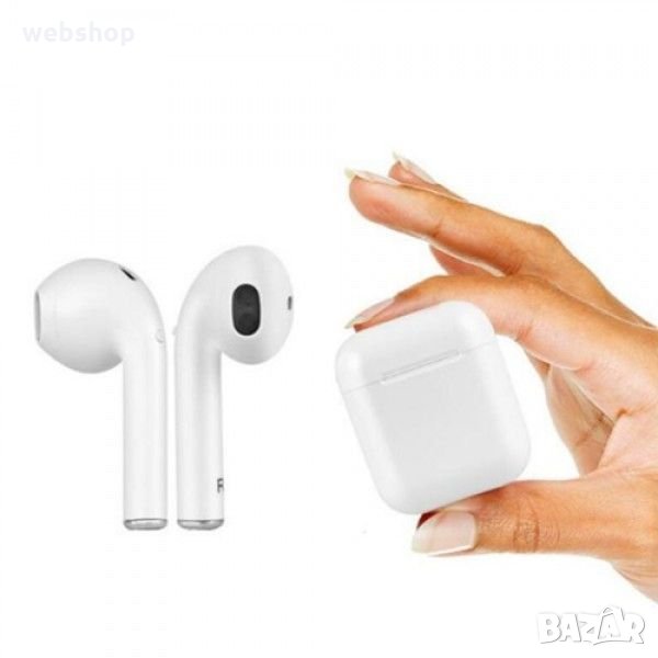 БЕЗЖИЧНИ СЛУШАЛКИ СЪС ЗАРЕЖДАЩ КЕЙС I9S TWS, снимка 1