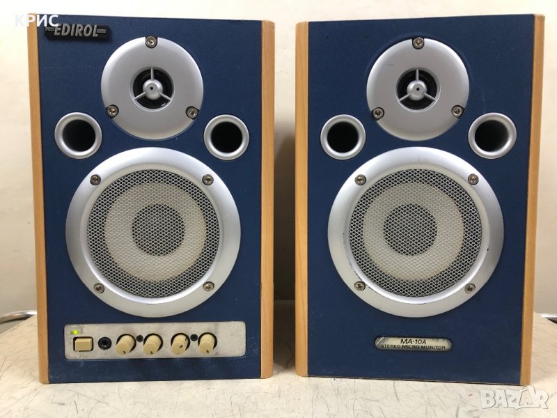 ROLAND Edirol MA-10A Monitor Studio Speakers - Active, снимка 1