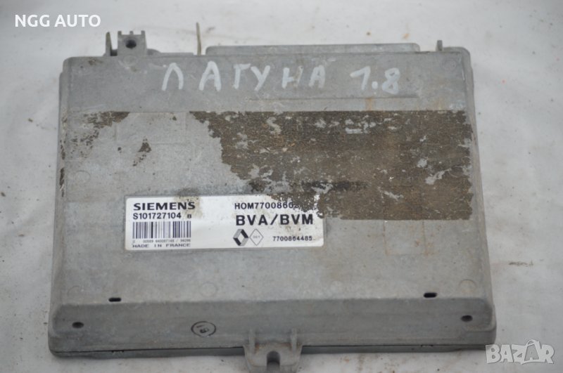 Компютър Двигател Siemens S101727104 b BVA/BVM за Renault Laguna 2.0 , снимка 1