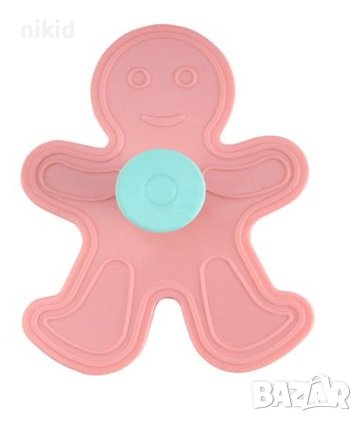 Голямо Джинджифилово човече пластмасов резец форма с бутало за сладки фондан тесто, снимка 3 - Форми - 41191476