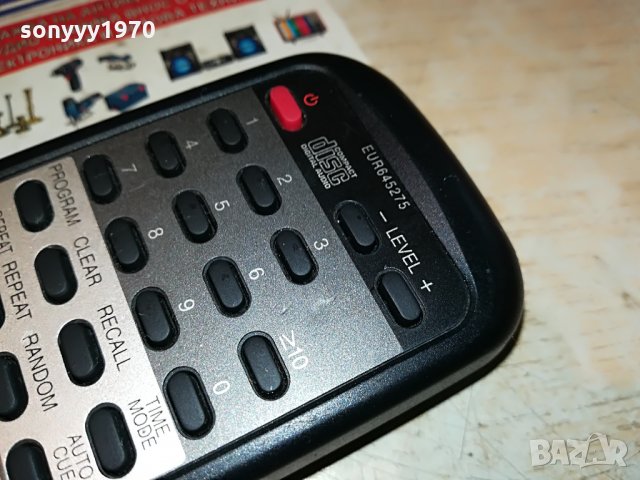 TECHNICS EUR645275 CD REMOTE-GERMANY 1708211140, снимка 14 - Други - 33838478