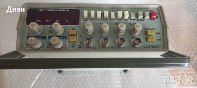 Функционален генератор Voltcraft FG 1617, снимка 3 - Друга електроника - 52897948