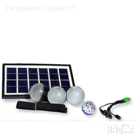 Преносима соларна станция (фенер) , снимка 2 - Къмпинг осветление - 56311184