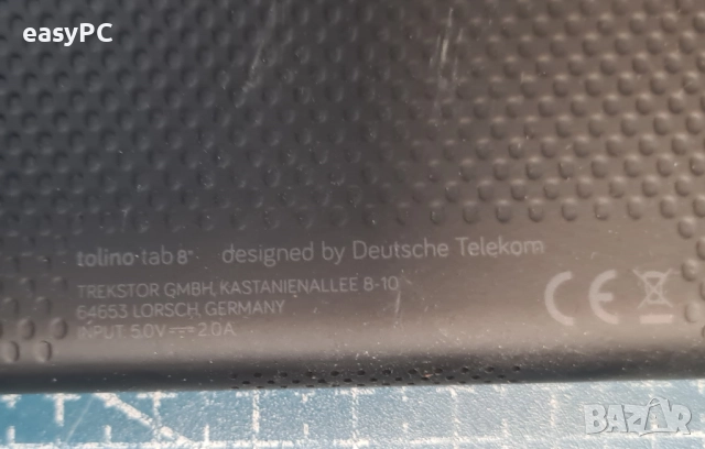 TrekStor Tolino Tab 8 - 16 GB 1920 x 1200 - за части, снимка 6 - Таблети - 51569491