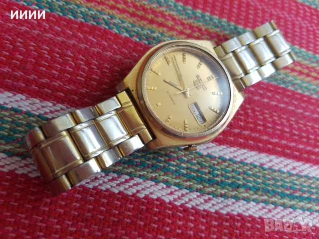 Автоматичен часовник SEIKO 5, снимка 3 - Мъжки - 52547618