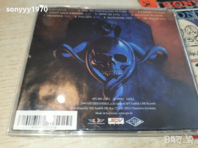 SAXON CD 0302261037, снимка 10 - CD дискове - 53334063