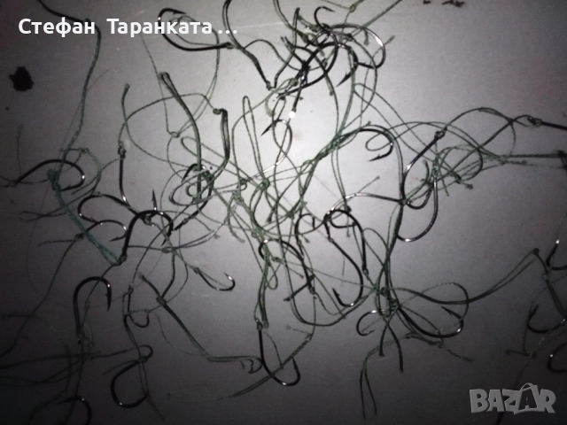 вързани куки със 4 нишково плетено влакно 