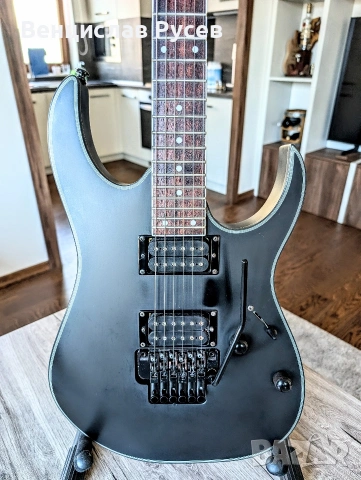 Ibanez RG320EXZ Black Flat, 2021, Indonesia, снимка 3 - Китари - 53853454