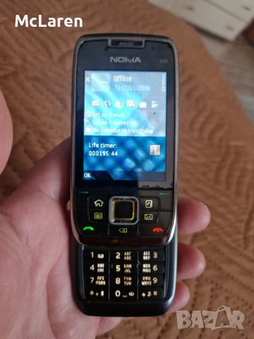Nokia E66 White Steel , снимка 6 - Nokia - 53438583