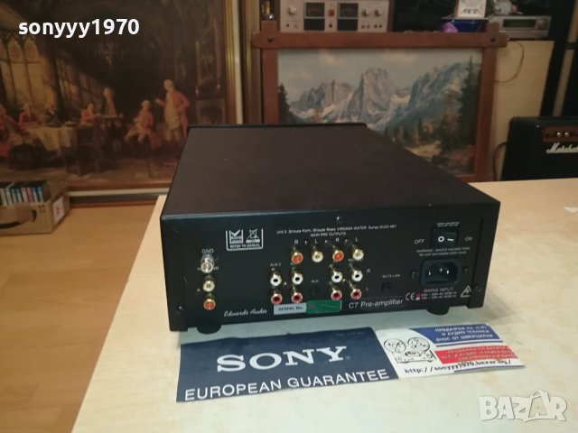 EDWARDS-STEREO PREAMPLIFIER-MADE IN ENGLAND 1409231005L2ED, снимка 16 - Ресийвъри, усилватели, смесителни пултове - 42186533