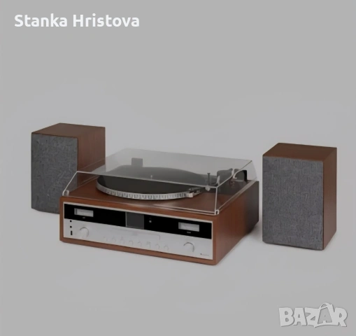 Аудио система Auna с Грамофон.