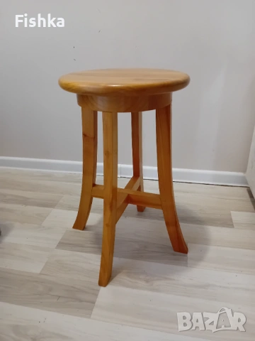 Табуретка-поставка от масивна акация, снимка 2 - Други - 53172091