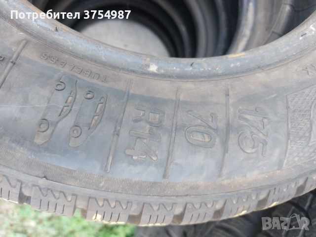 175 70 14 Kleber , снимка 2 - Гуми и джанти - 52355152