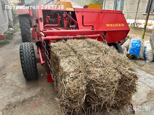 Балировачка / сламопреса Welger ap45, снимка 12 - Селскостопанска техника - 56274355