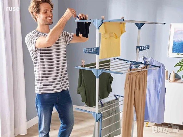 Сушилник за дрехи тип кула 16м сушилник за пране, снимка 3 - Други стоки за дома - 50754400