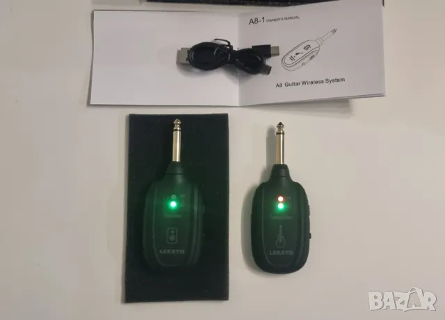 LEKATO безжичен китарен предавател, приемник, снимка 8 - Друга електроника - 49703041