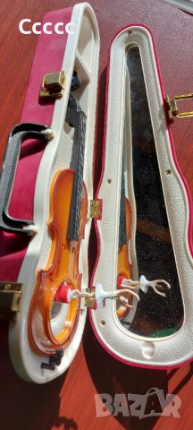 Ретро музикална декоративна цигулка, снимка 2 - Колекции - 39366138